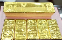 Giá vàng giảm trở lại 